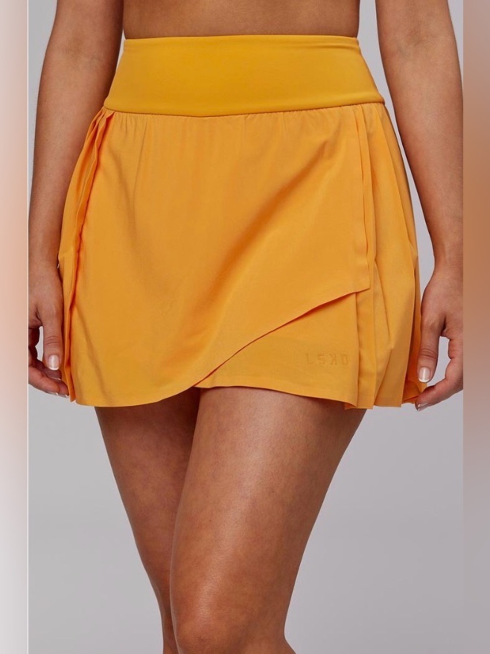 LSKD Performance Skirt/ Skort in Butterscotch Size S